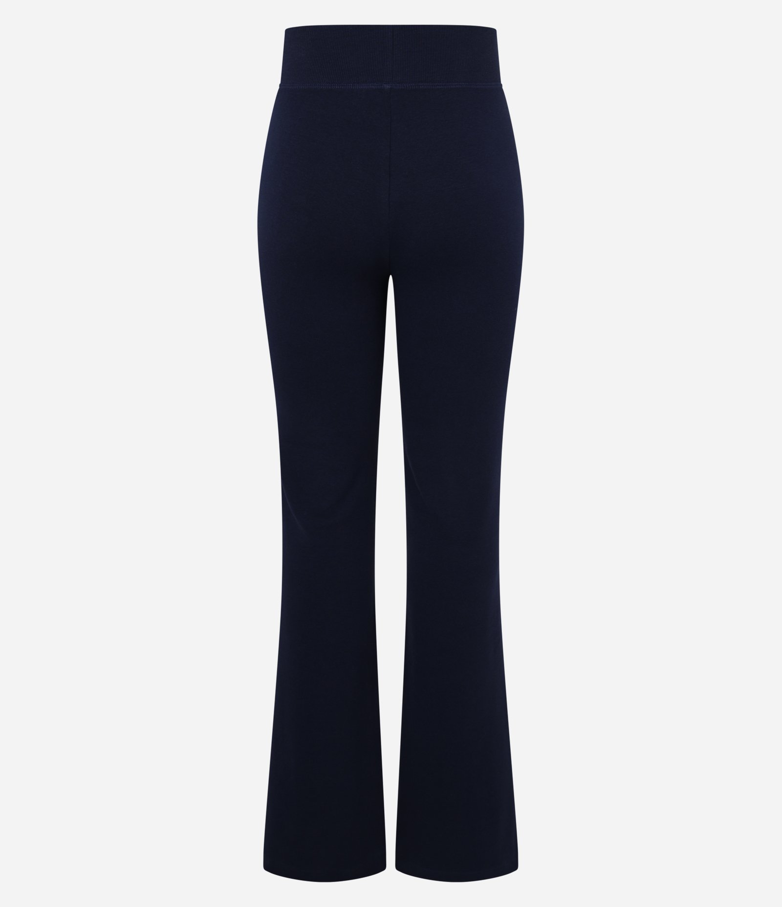 Calça Flare em Cotton Básica Azul 6