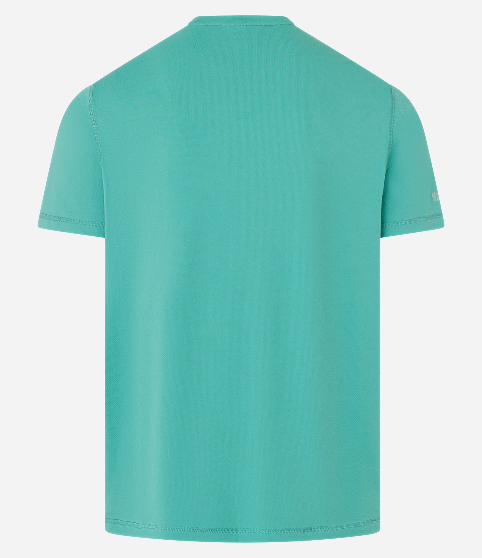 Camiseta Esportiva Regular com Tecnologia Dry e Estampa Localizada Verde 3