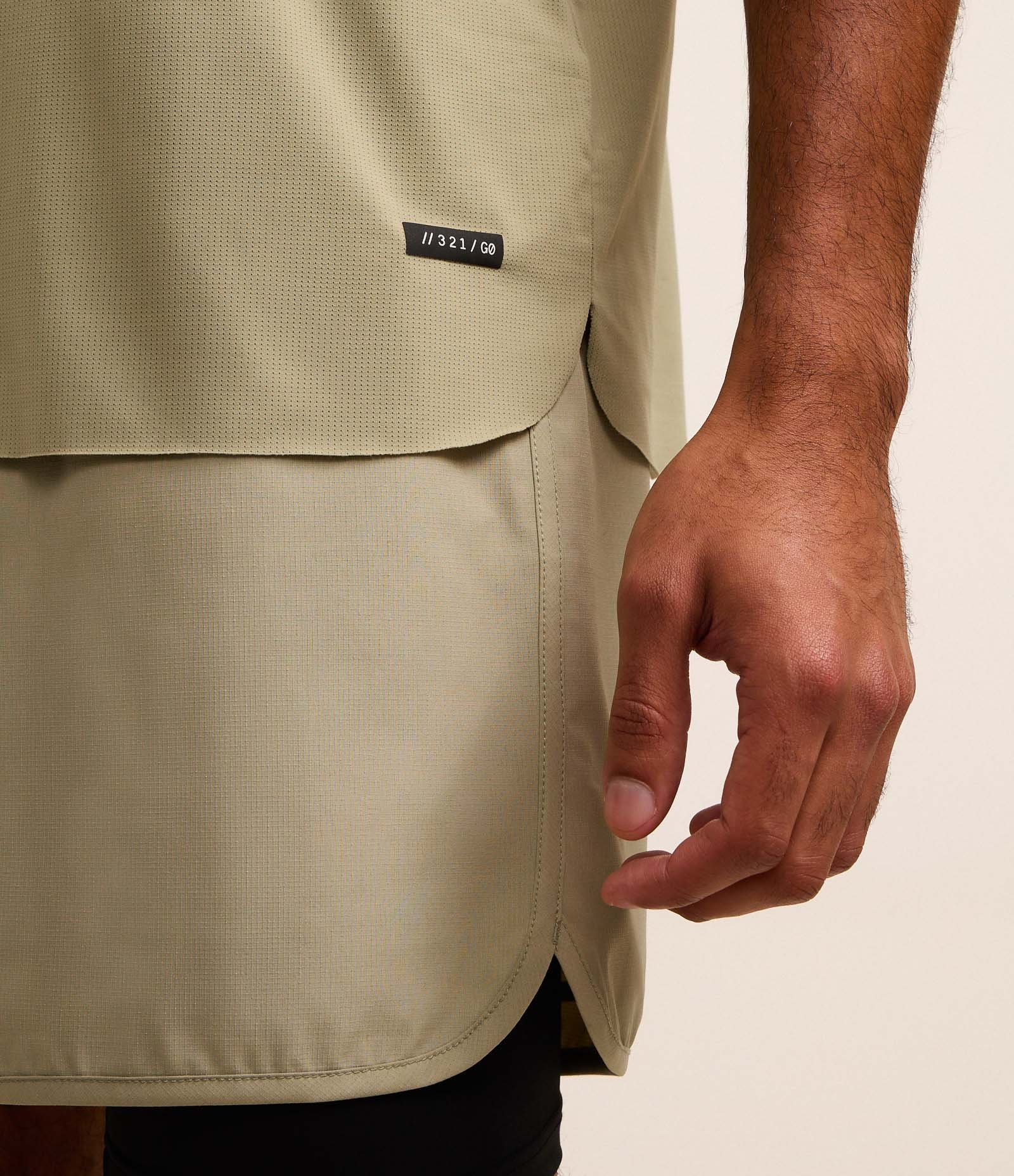 Camiseta Esportiva em Tecnologia Dry com Estampa Lettering Texturizada Verde 5