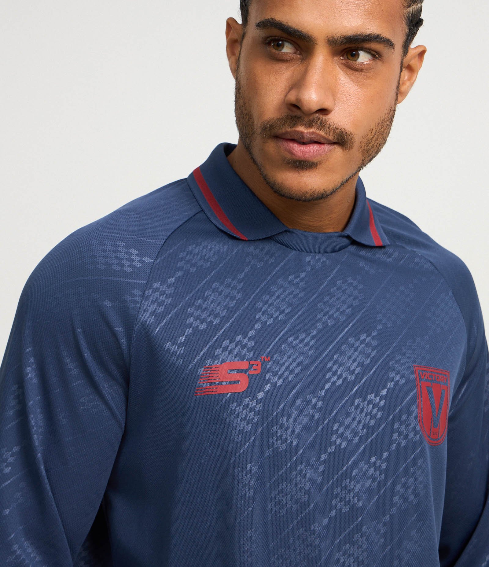 Camisa com Gola Polo em Tecnologia Dry e Estampa Heatprint Azul 4