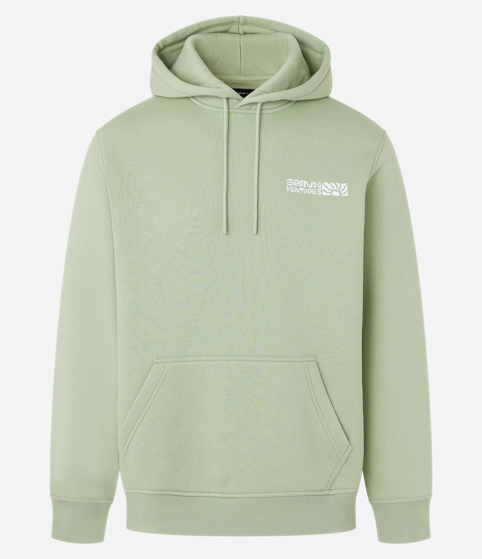 Casaco Fechado em Moletom com Felpa Estampa Localizada Coqueiros Verde 9