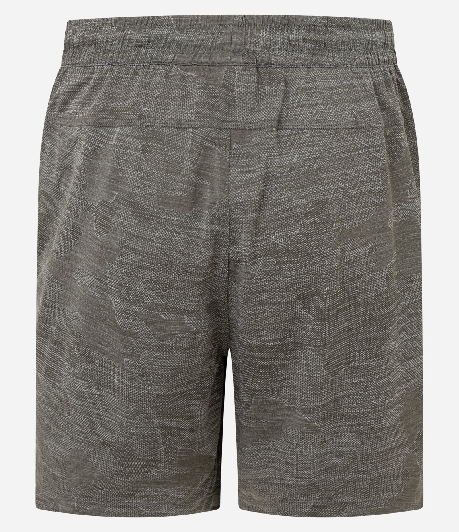 Bermuda Esportiva em Jacquard Estampada Cinza Médio 7