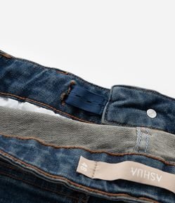 Calça Boot Cut Cintura Média Jeans Dirty Curve & Plus Size
