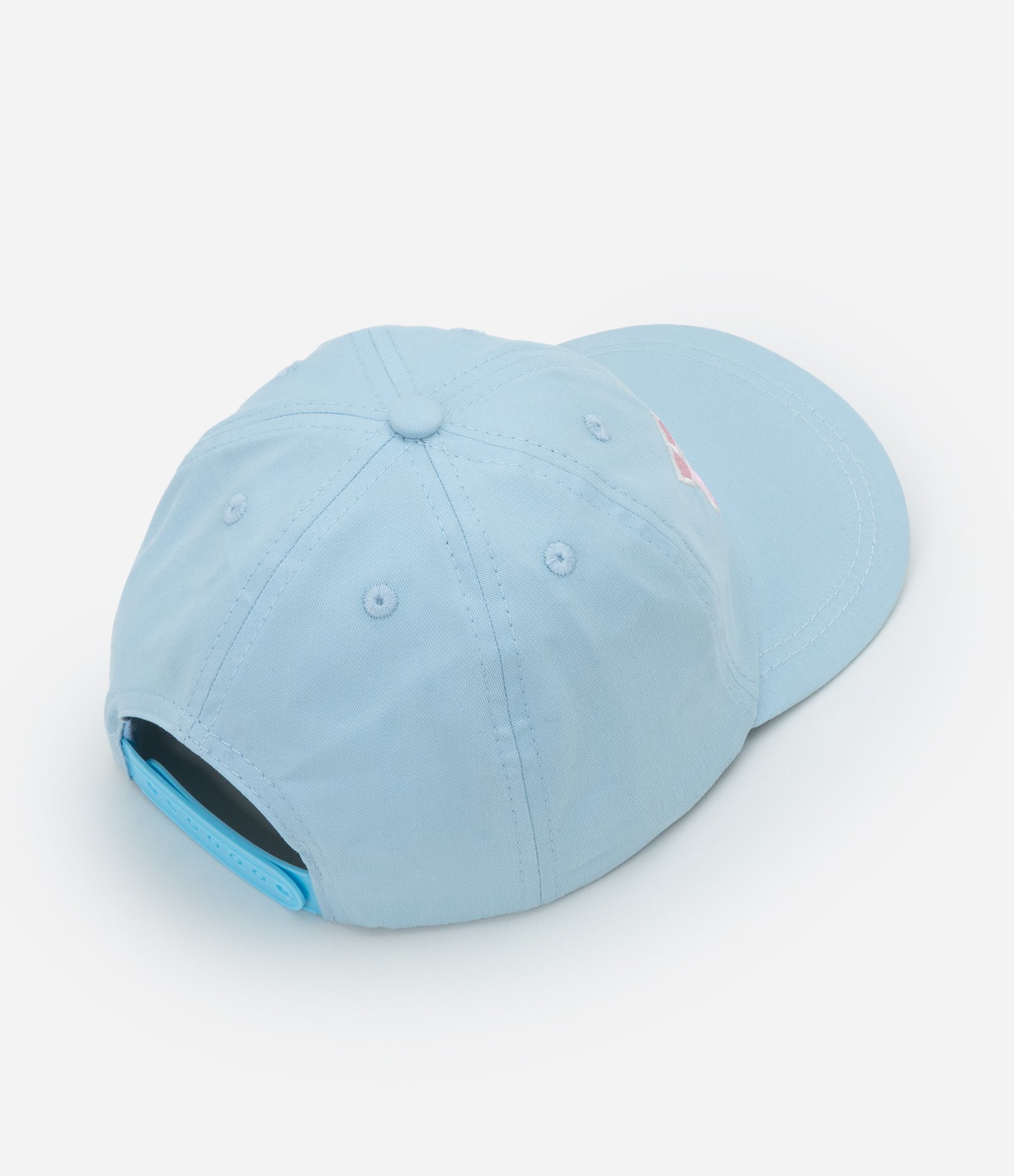 Boné Infantil Aba Reta com Bordado USA - Tam Único Azul 2