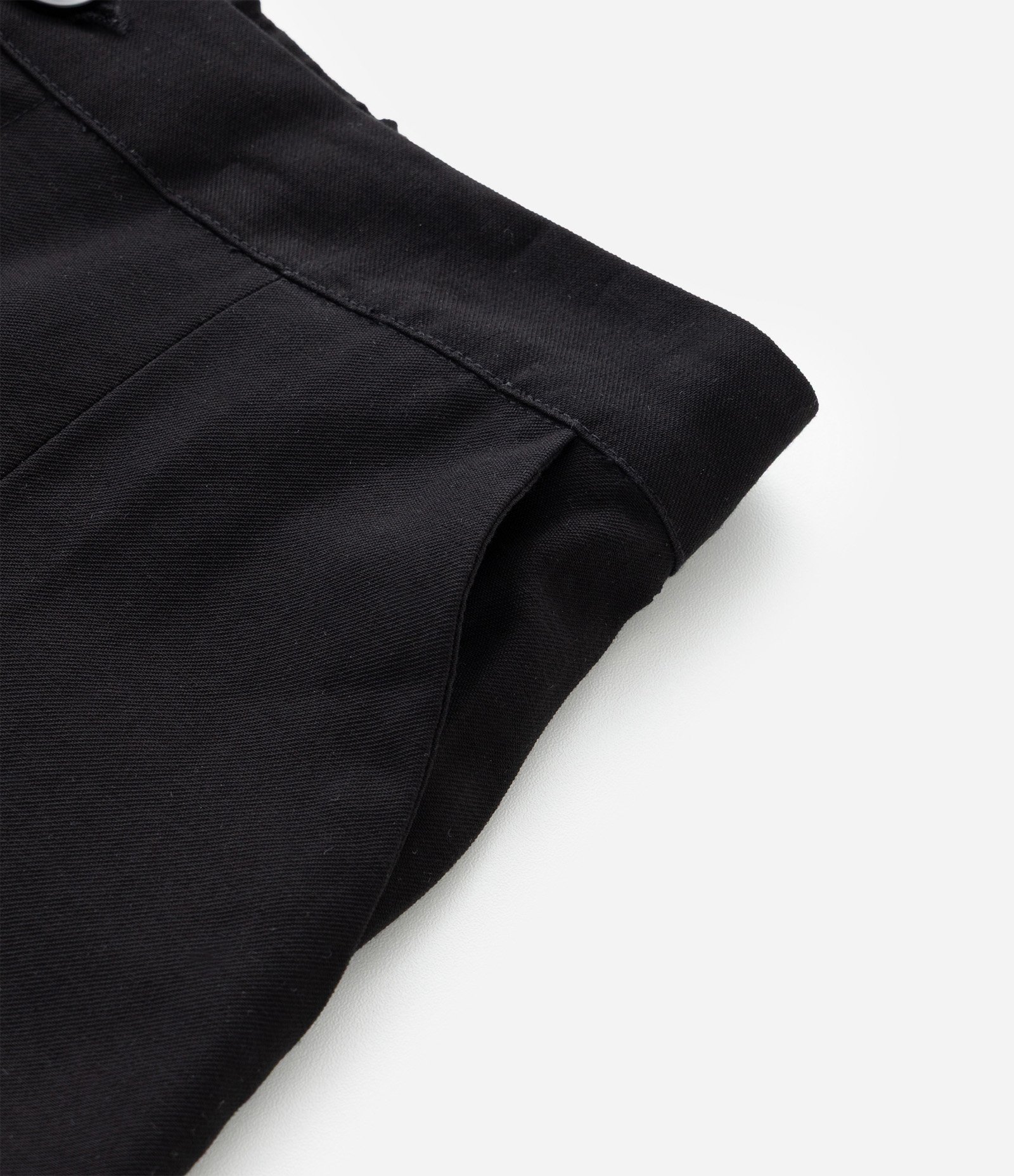 Calça Wide Leg Infantil em Alfaiataria com Pregas - Tam 5 a 14 Anos Preto 5