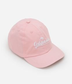 Boné Infantil Aba Reta com Bordado California - Tam Único