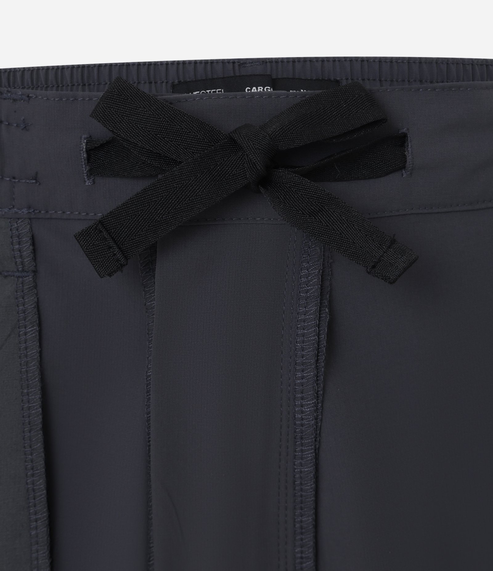 Bermuda Cargo com Cós Elástico e Bolsos Cinza 7