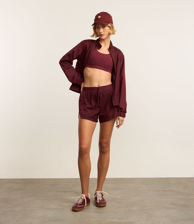 Short Runner Esportivo com Fio Refletivo