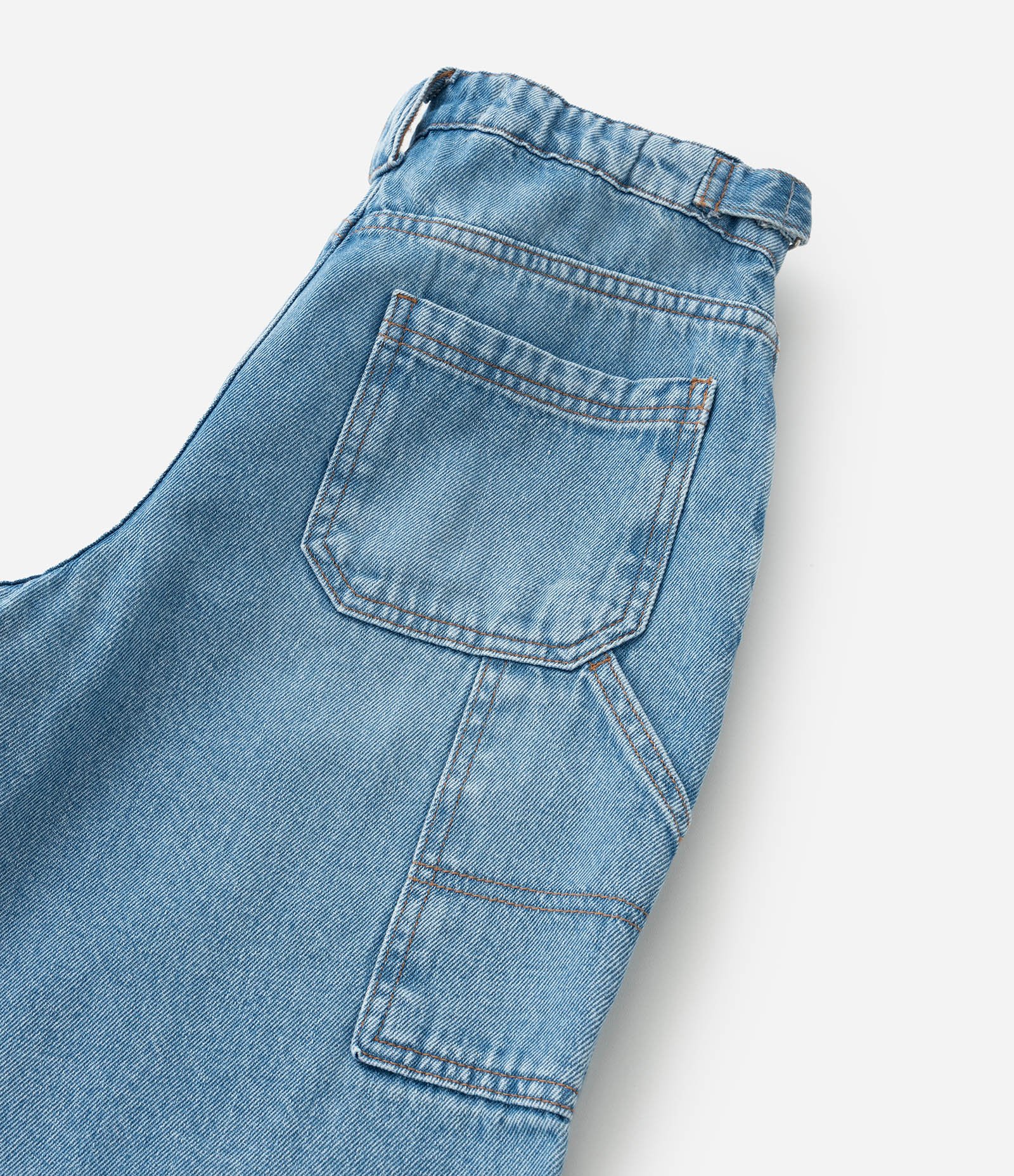 Calça Balloom Infantil em Jeans com Corrente - Tam 5 a 14 Anos Azul 4