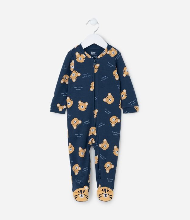 Cor: Azul | Tamanho: 6-9M