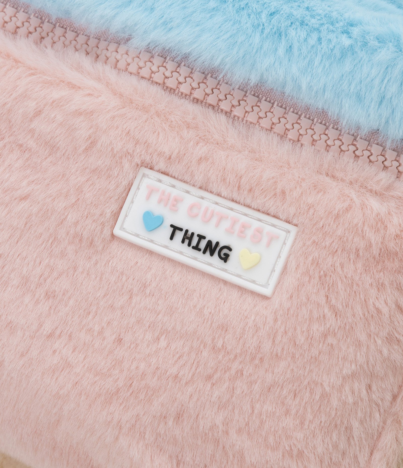 Mochila Infantil com Pelinhos e Estampa Coelhinho - Tam U Multicores 3