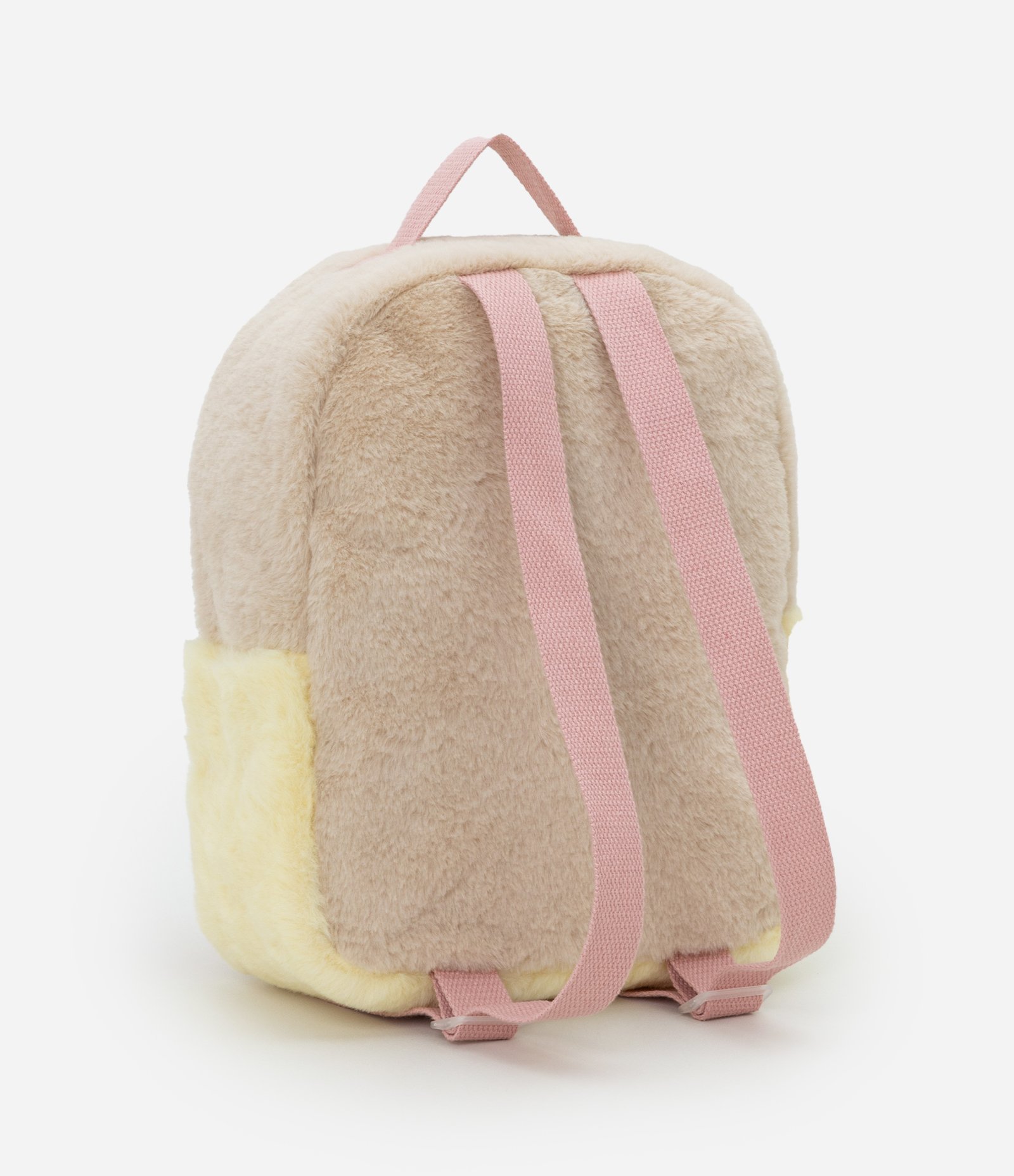 Mochila Infantil com Pelinhos e Estampa Coelhinho - Tam U Multicores 6