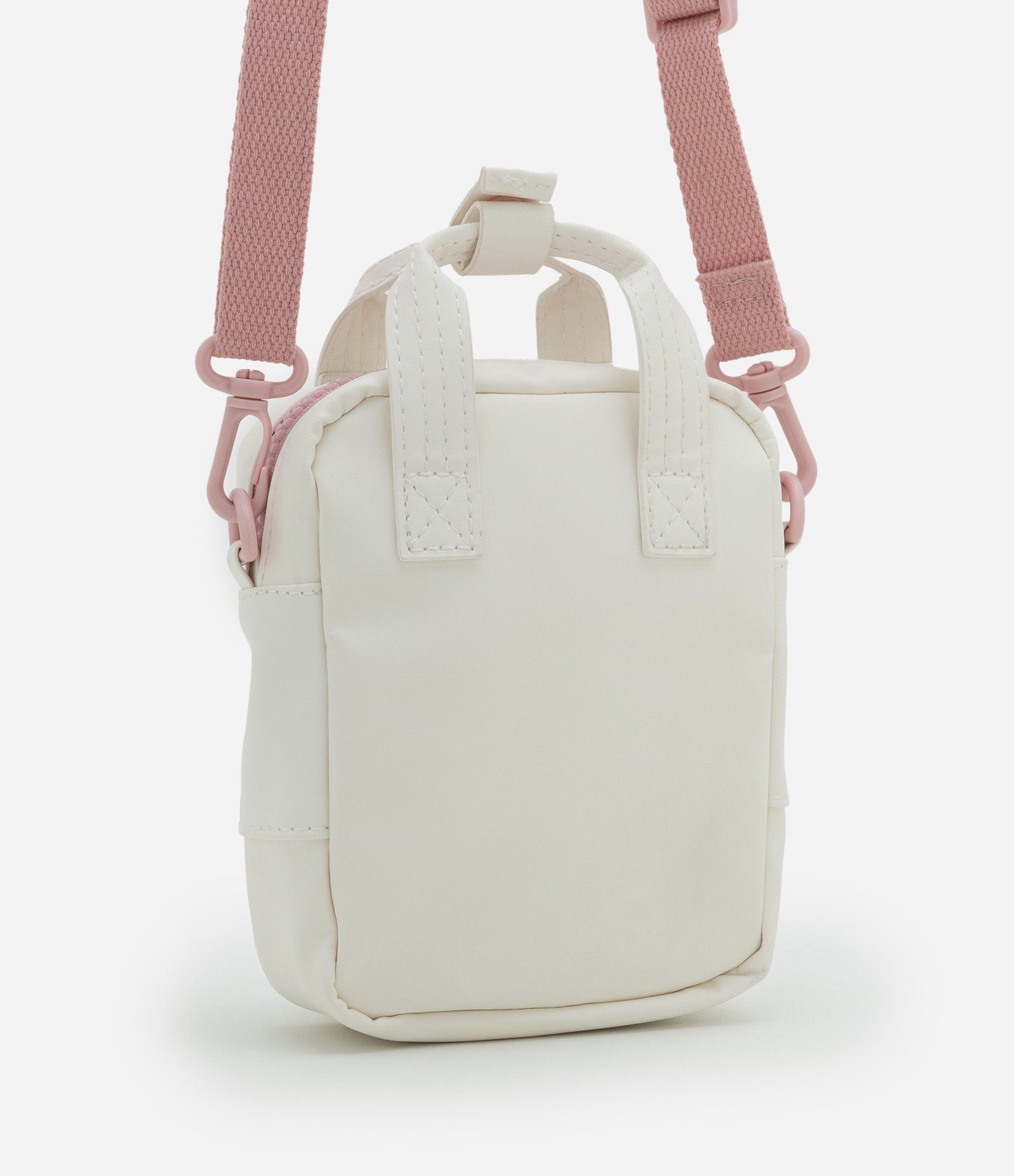 Bolsa Transversal Infantil com Bolsinhos - Tam Único Off White 3