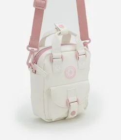 Bolsa Transversal Infantil com Bolsinhos - Tam Único