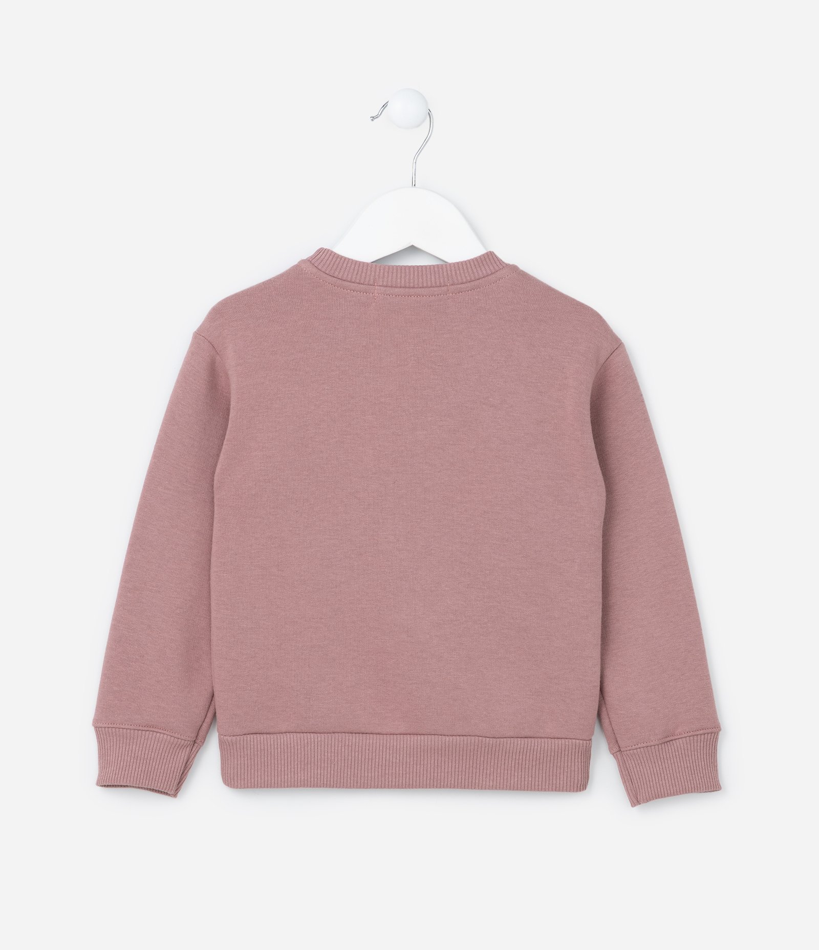 Casaco Infantil com Bolsinhos de Nuvem - Tam 1 a 6 Anos Rosa 2