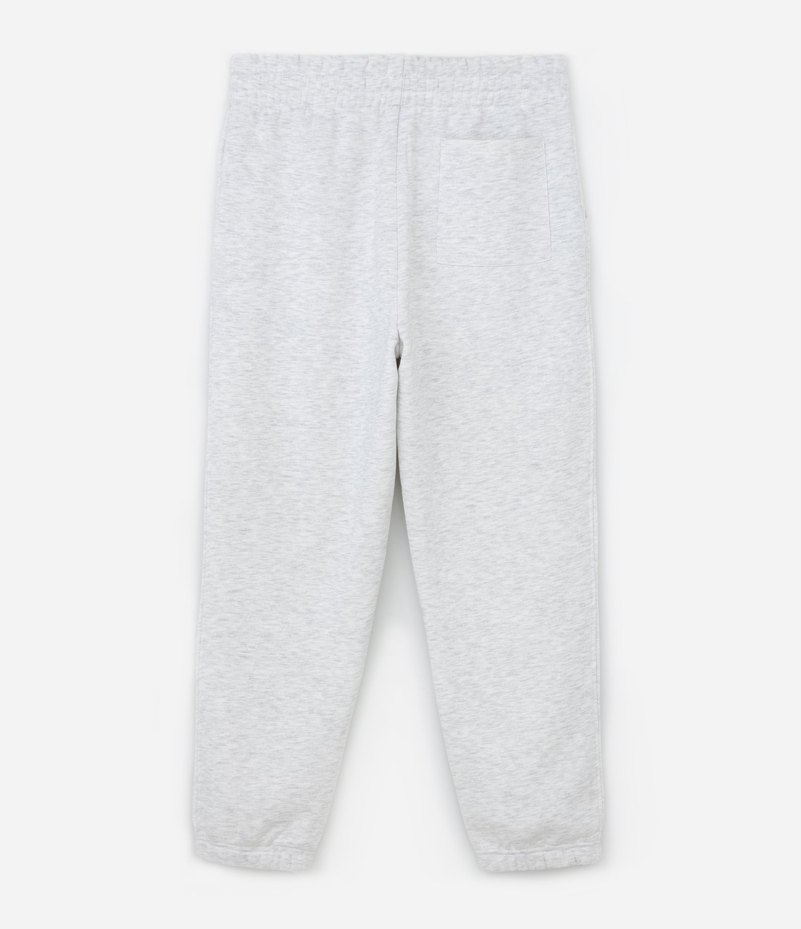 Calça Jogger em Moletom com Felpa com Estampa Lettering Cinza 6
