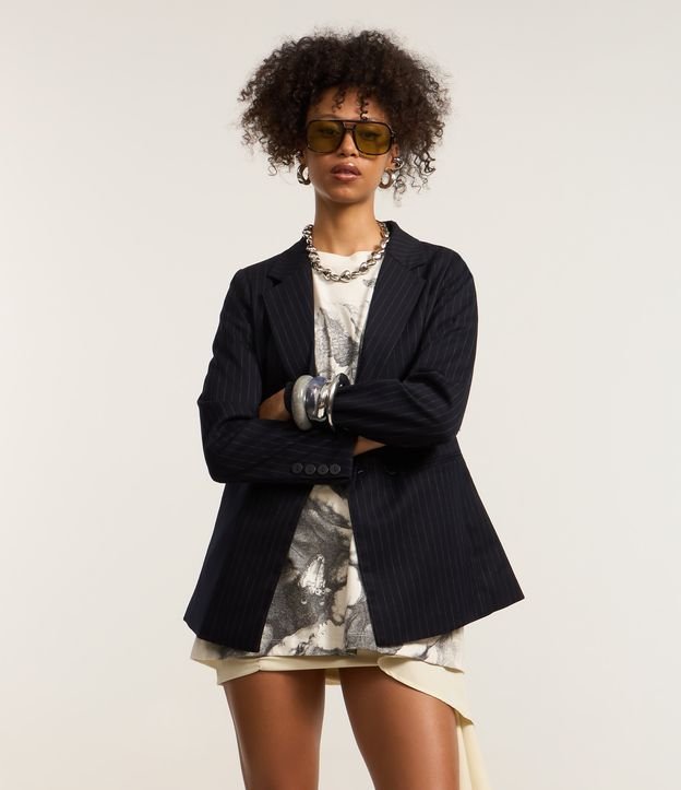 Cor: Azul Escuro | Tamanho: GG