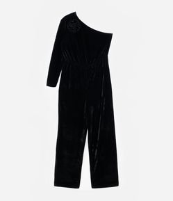 Macacão em Veludo Coleção Rita Carreira Curve & Plus Size