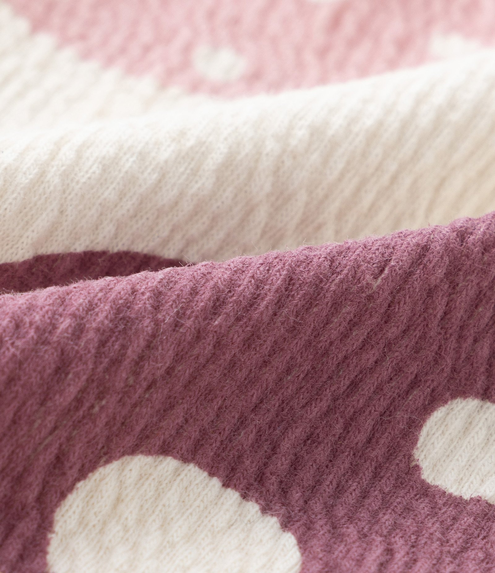 Vestido Infantil Texturizado com Estampa Cogumelos - Tam 0 a 18 meses Bege 3