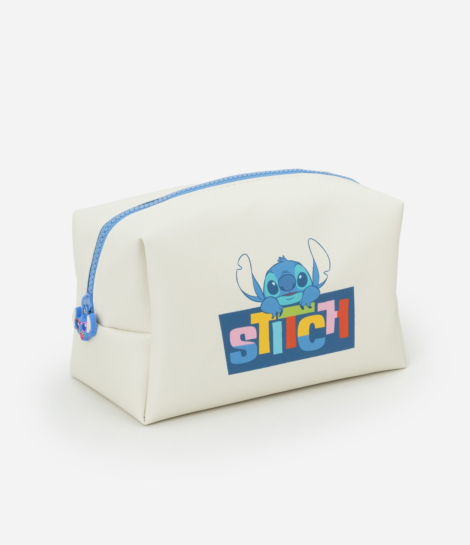 Nécessaire Retangular Média com Estampa do Stitch Off White 1