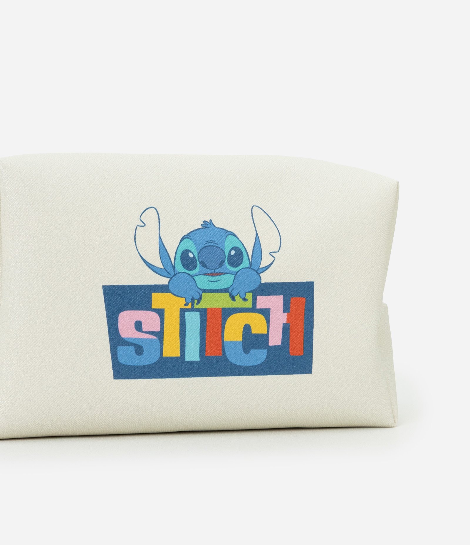 Nécessaire Retangular Média com Estampa do Stitch Off White 5