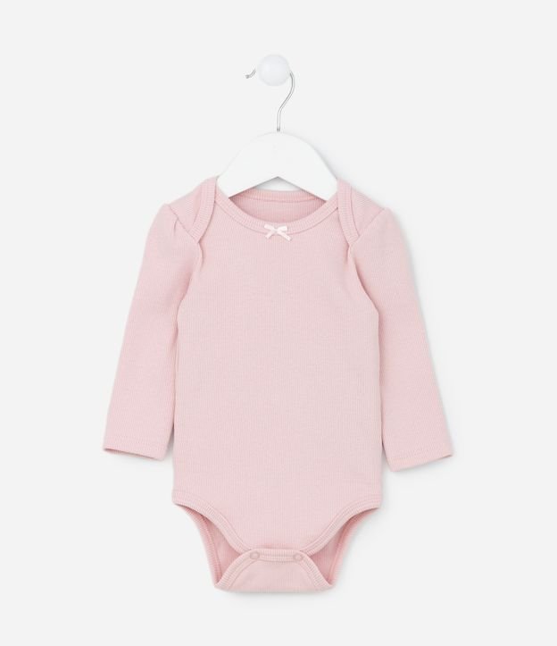 Cor: Rosa Claro | Tamanho: 0-3M