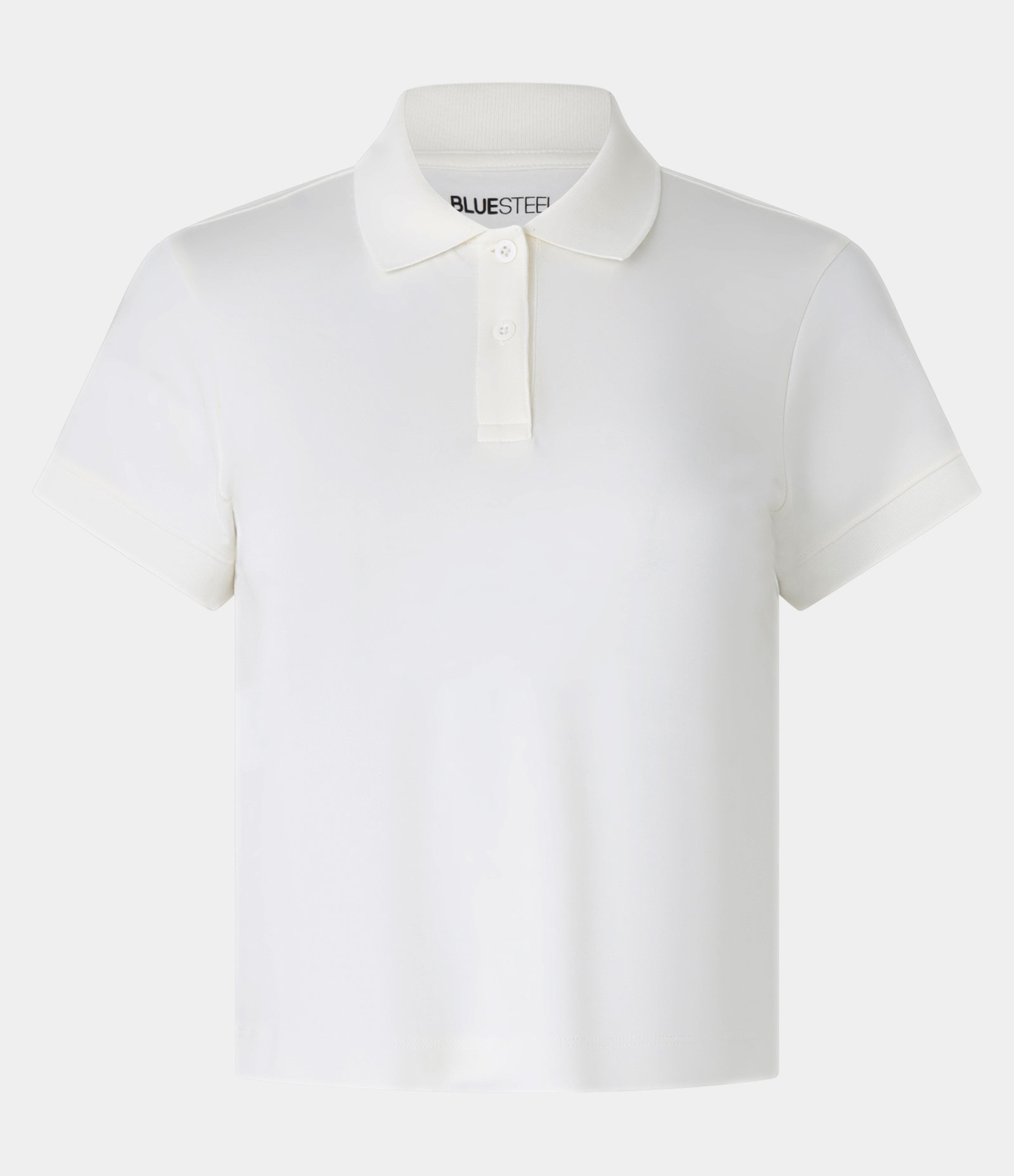 Blusa com Gola Polo em Algodão Peruano Branco 4