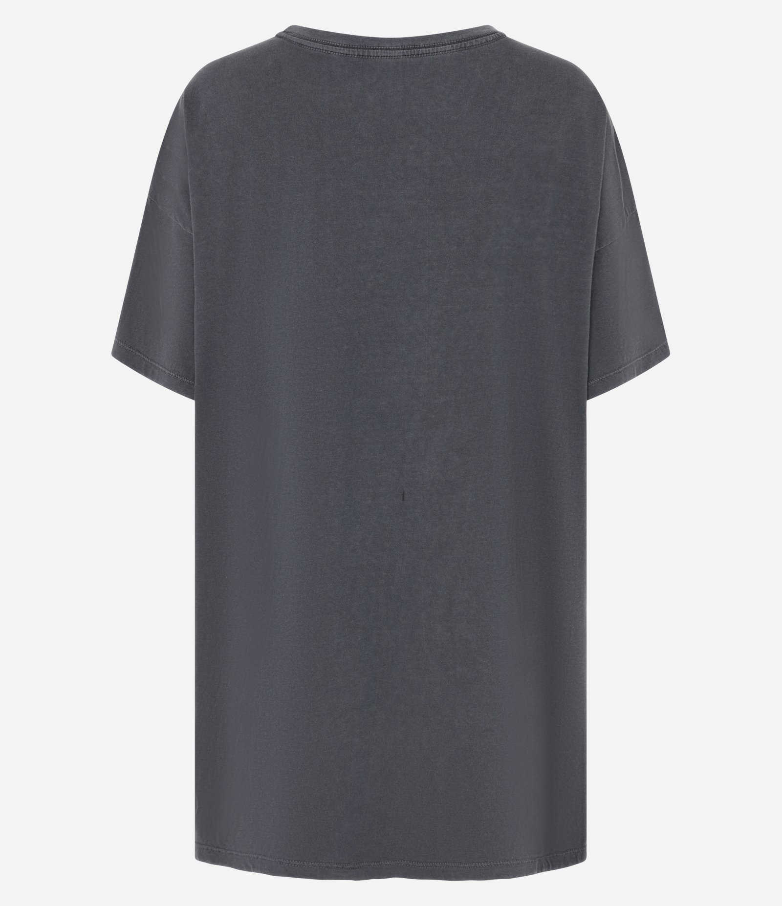 Camisola T-shirt em Algodão com Estampa Ursinho Feelin Good Cinza 4