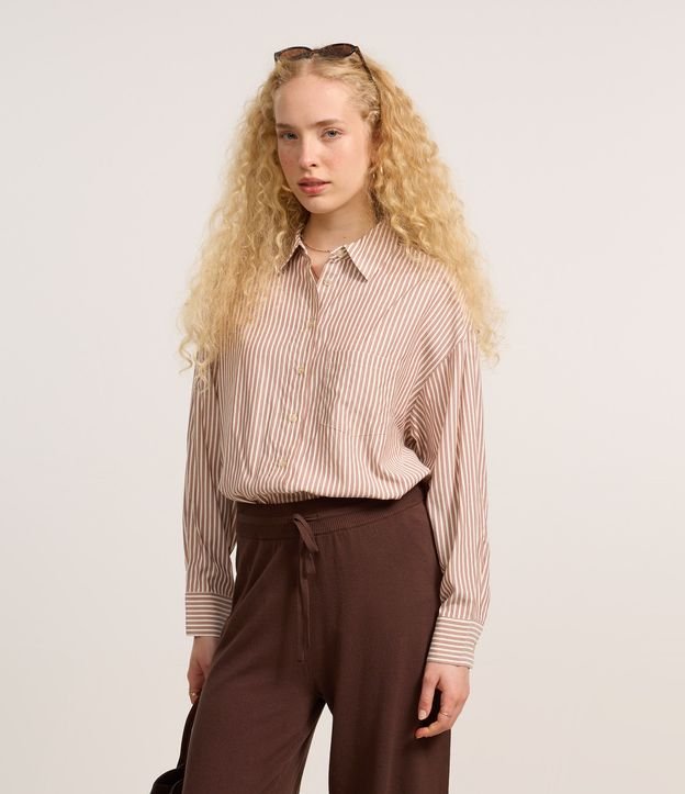 Cor: Marrom Claro | Tamanho: M