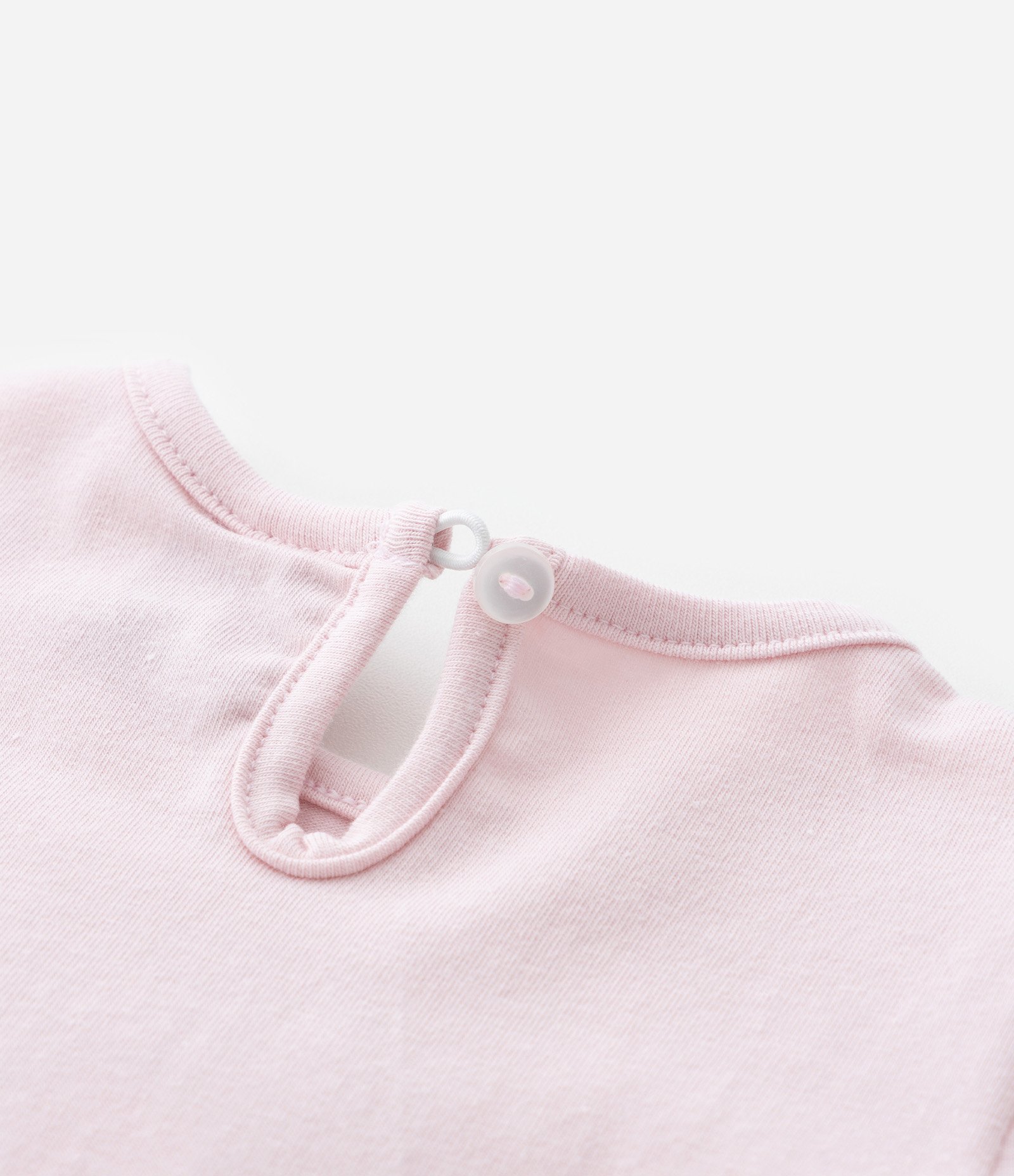 Body Infantil com Estampa Interativa Cogumelo - Tam  0 a 18 meses Rosa 4