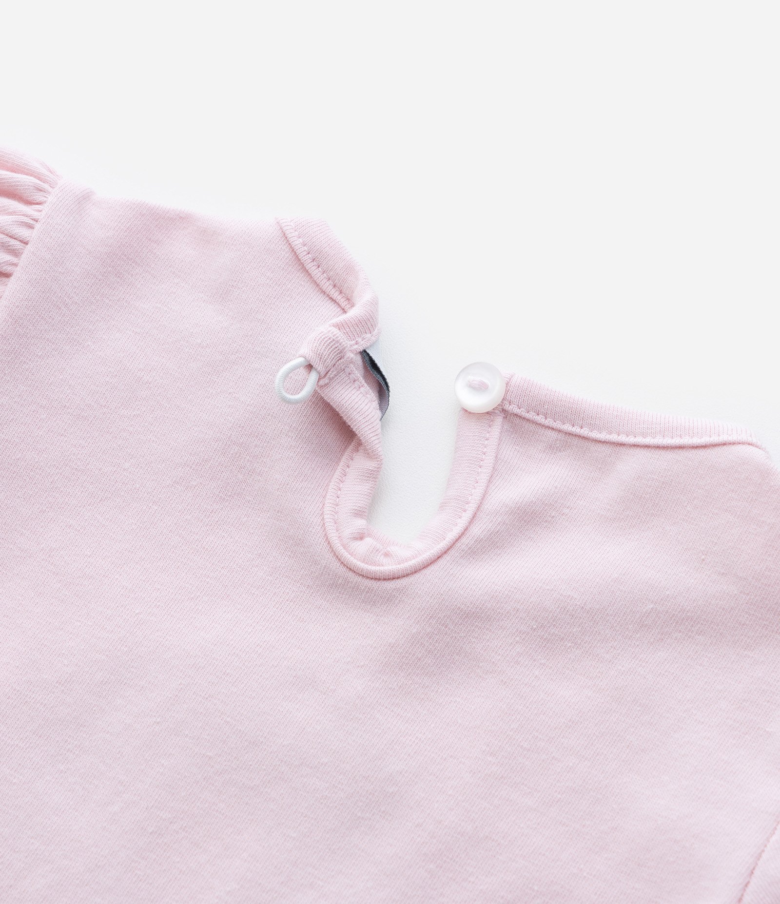 Body Infantil com Estampa Interativa Cogumelo - Tam  0 a 18 meses Rosa 4