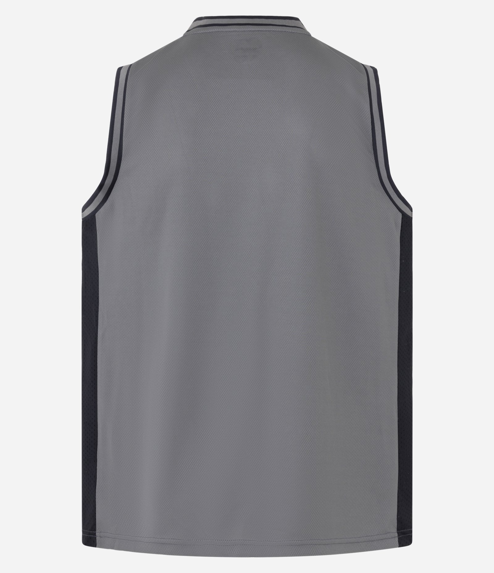 Regata Esportiva de Basquete com Tecnologia Dry e Estampa Lettering Chicago New Cinza 8