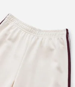 Calça Infantil em Moletom com Listras Laterais - Tam 5 a 14 Anos