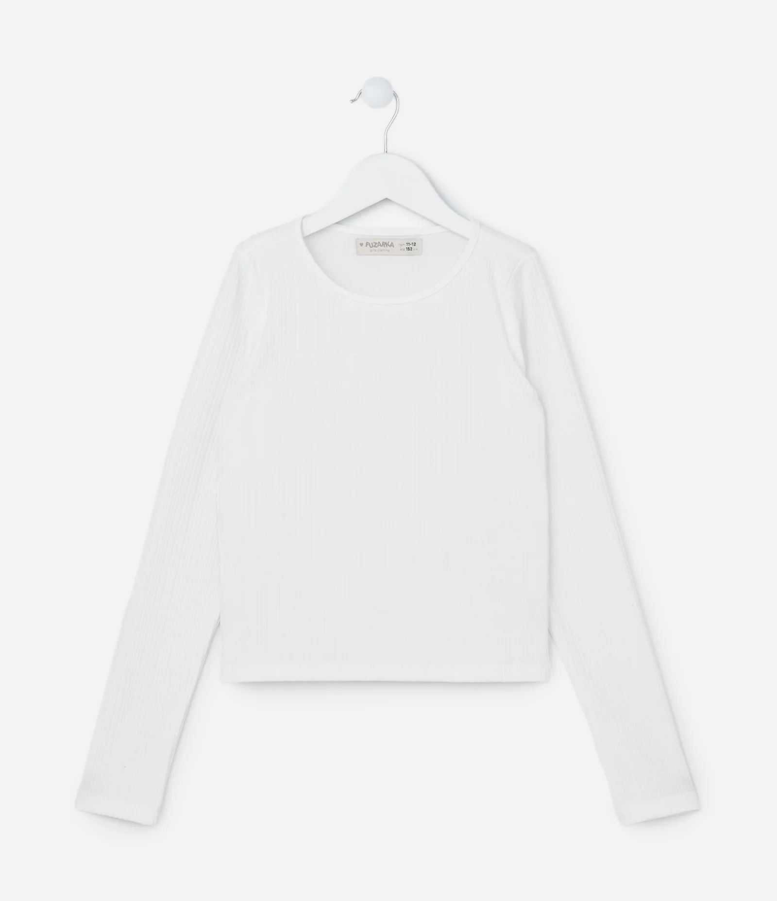 Vestido Infantil em Tweed com Sobreposição - Tam 5 a 14 Anos Preto/Branco 2