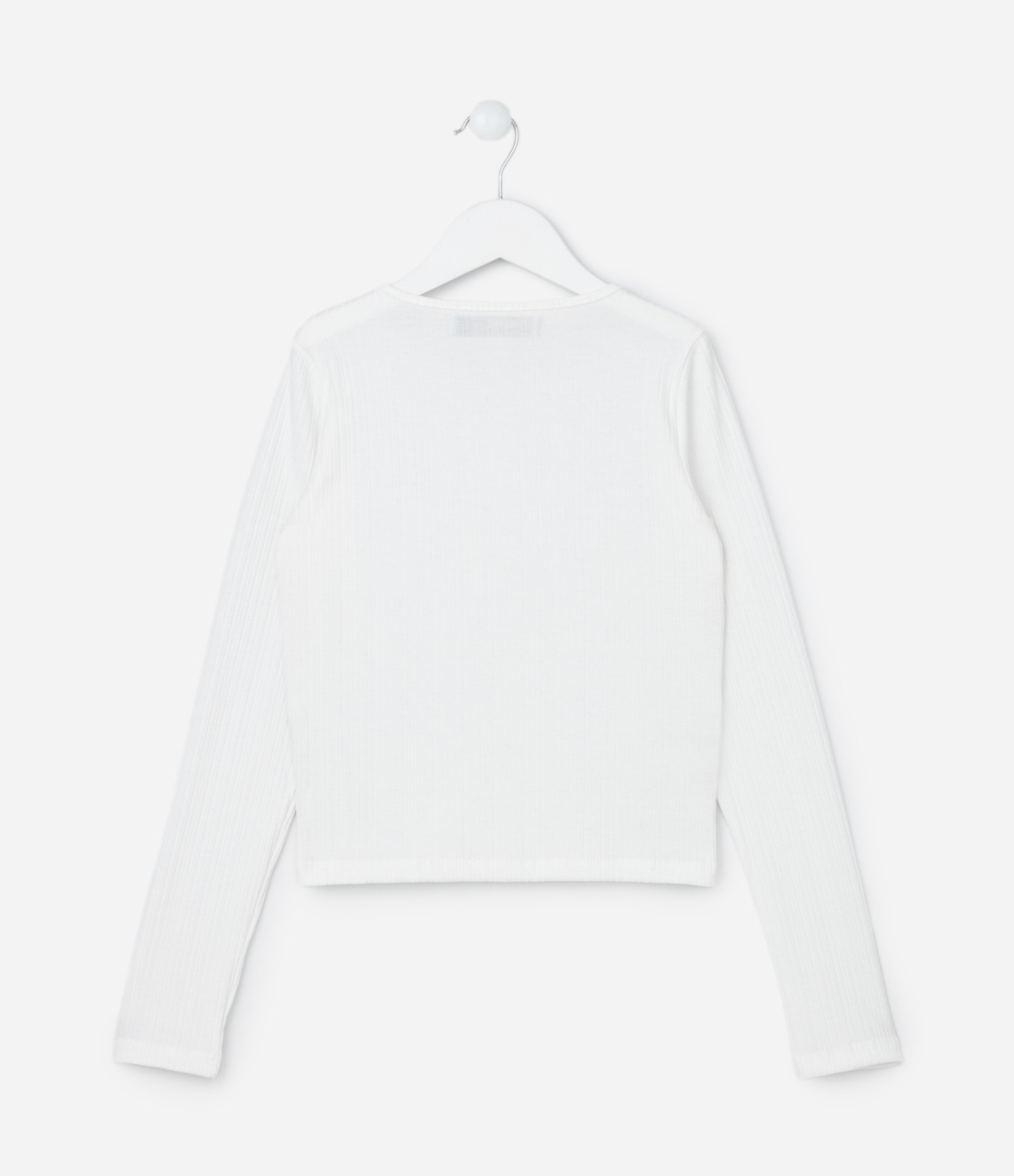 Vestido Infantil em Tweed com Sobreposição - Tam 5 a 14 Anos Preto/Branco 3