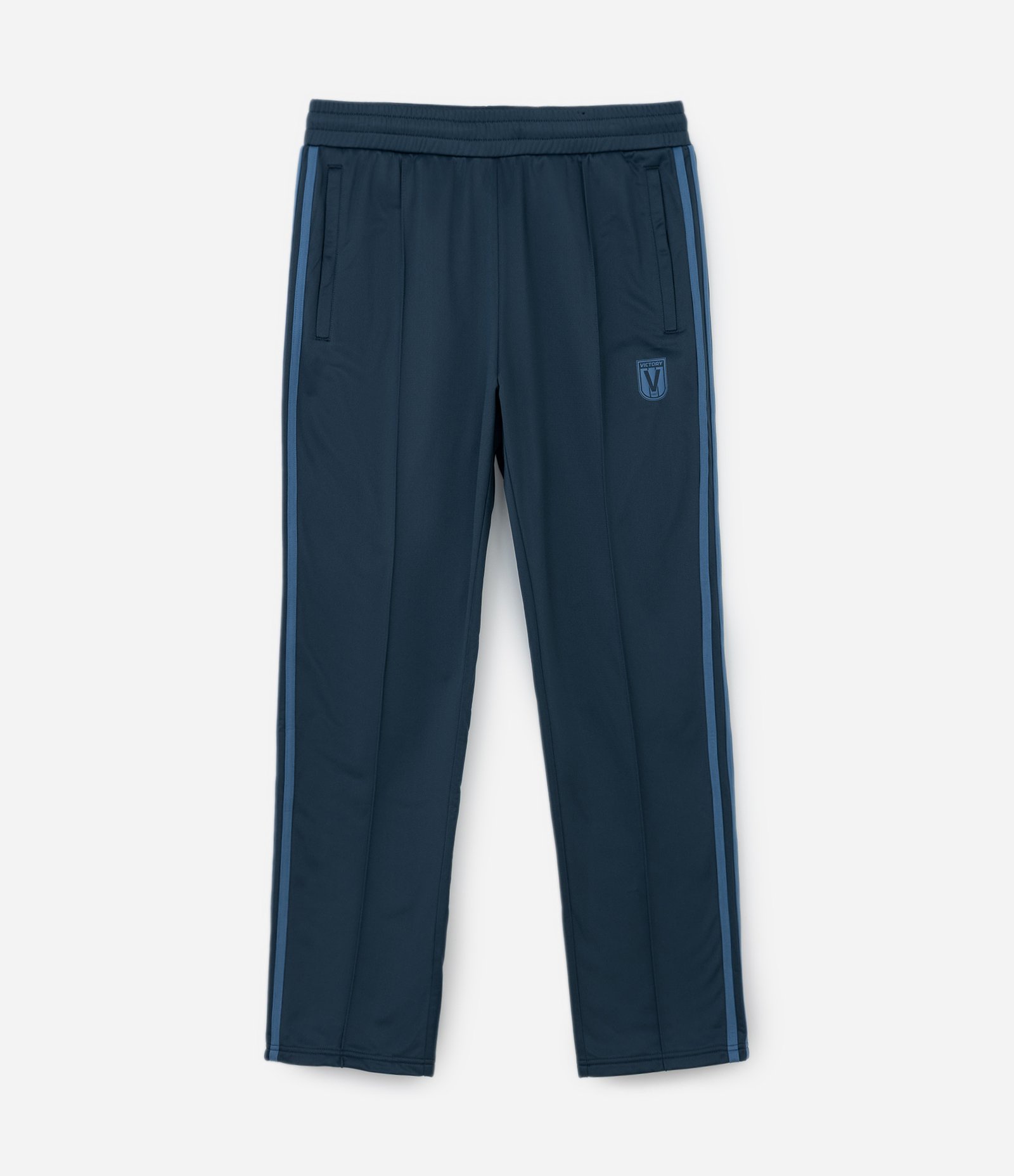 Calça Esportiva com Estampa Localizada e Bolsos Azul 6