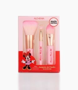 Conjunto de Pinceis para Make Minnie Mouse