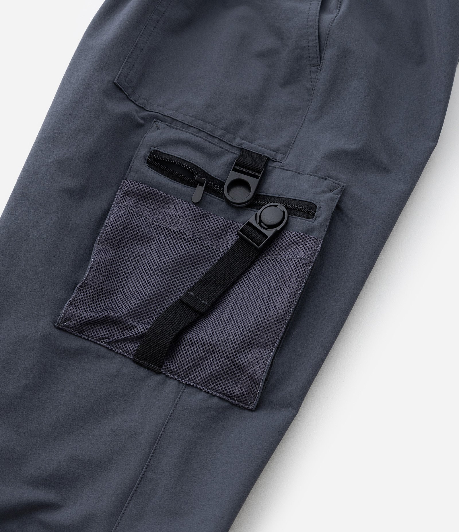 Calça Jogger Infantil com Bolso Cargo - Tam 5 a 14 Anos Cinza 9