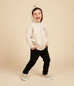 Casaco Infantil com Cristas de Dino - Tam 1 a 6 Anos