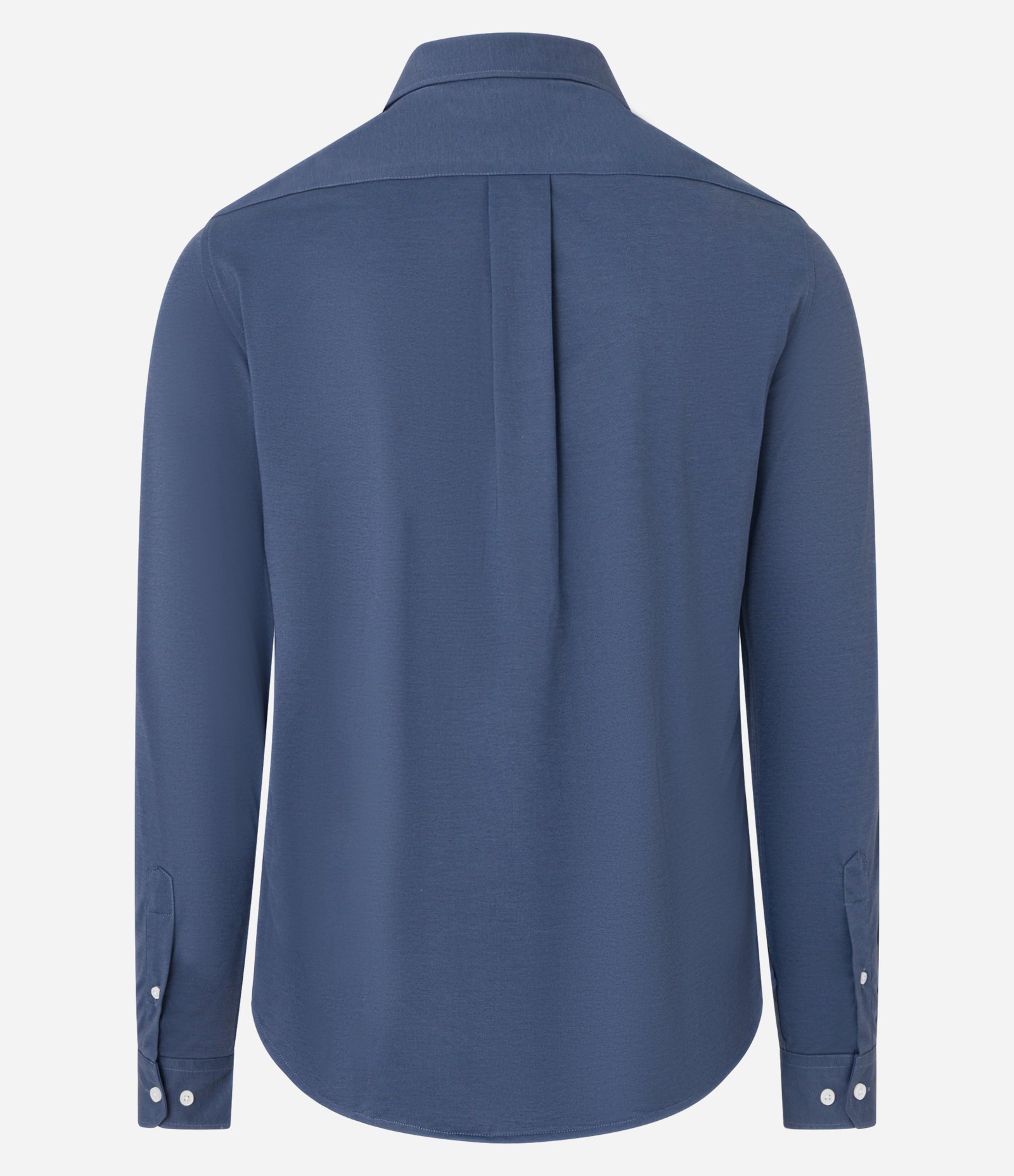 Camisa Slim em Algodão Performance Easy Care Azul 7