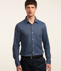 Camisa Slim em Algodão Performance Easy Care