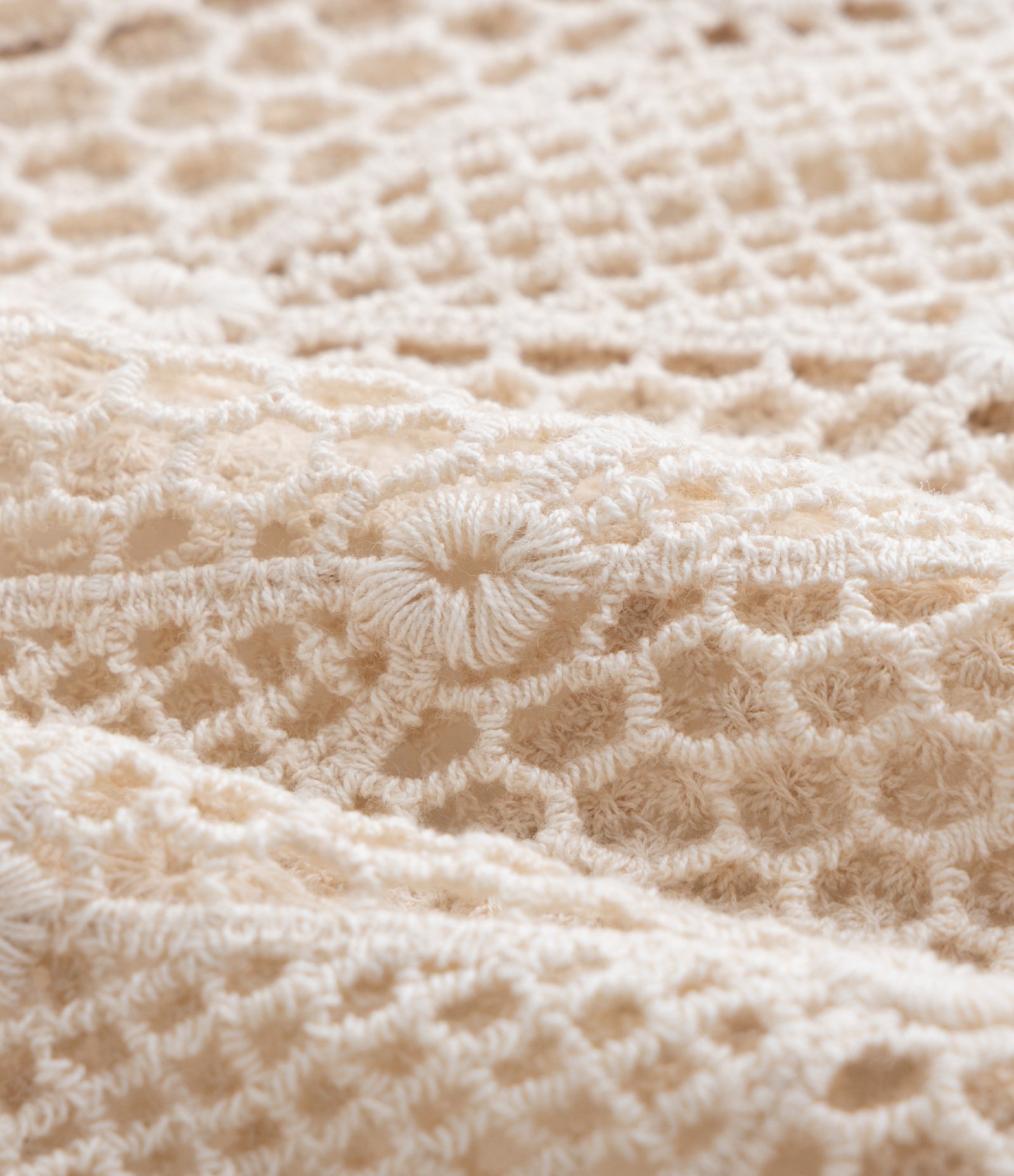 Colete Infantil em Tricô com Amarração - Tam 5 a 14 Anos Bege 3