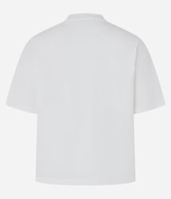 Blusa em Algodão com Bordado de Mulher com Brinco