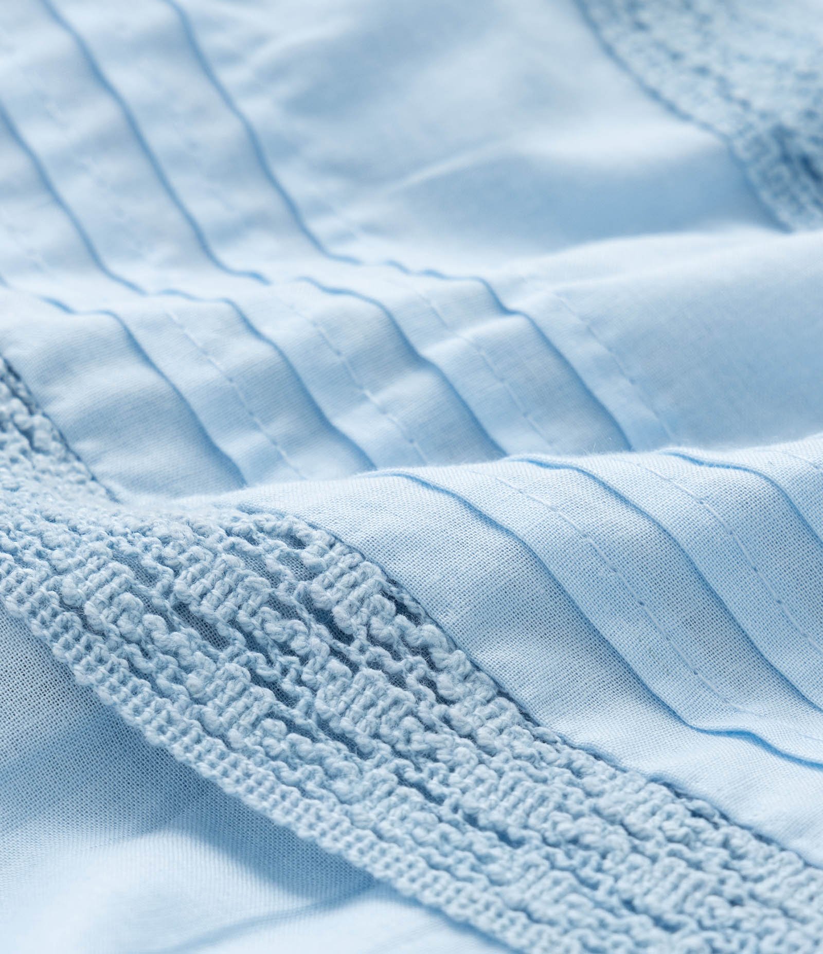 Saia Infantil em Tricoline com Camadas - Tam 5 a 14 Anos Azul 4