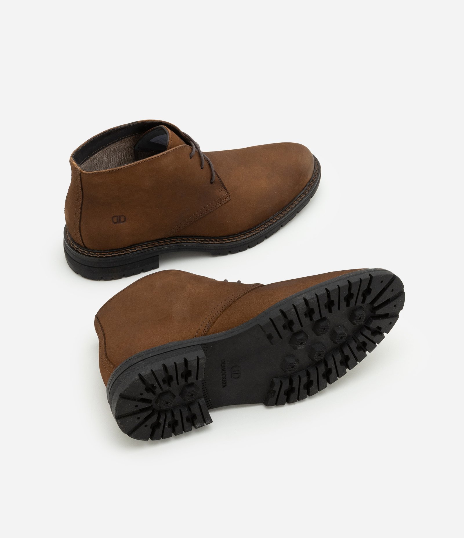 Bota Kipton Democrata em Couro Legítimo Marrom 3