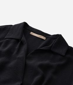 Macacão Crepe Airflow e Cinto de Amarração Curve & Plus Size