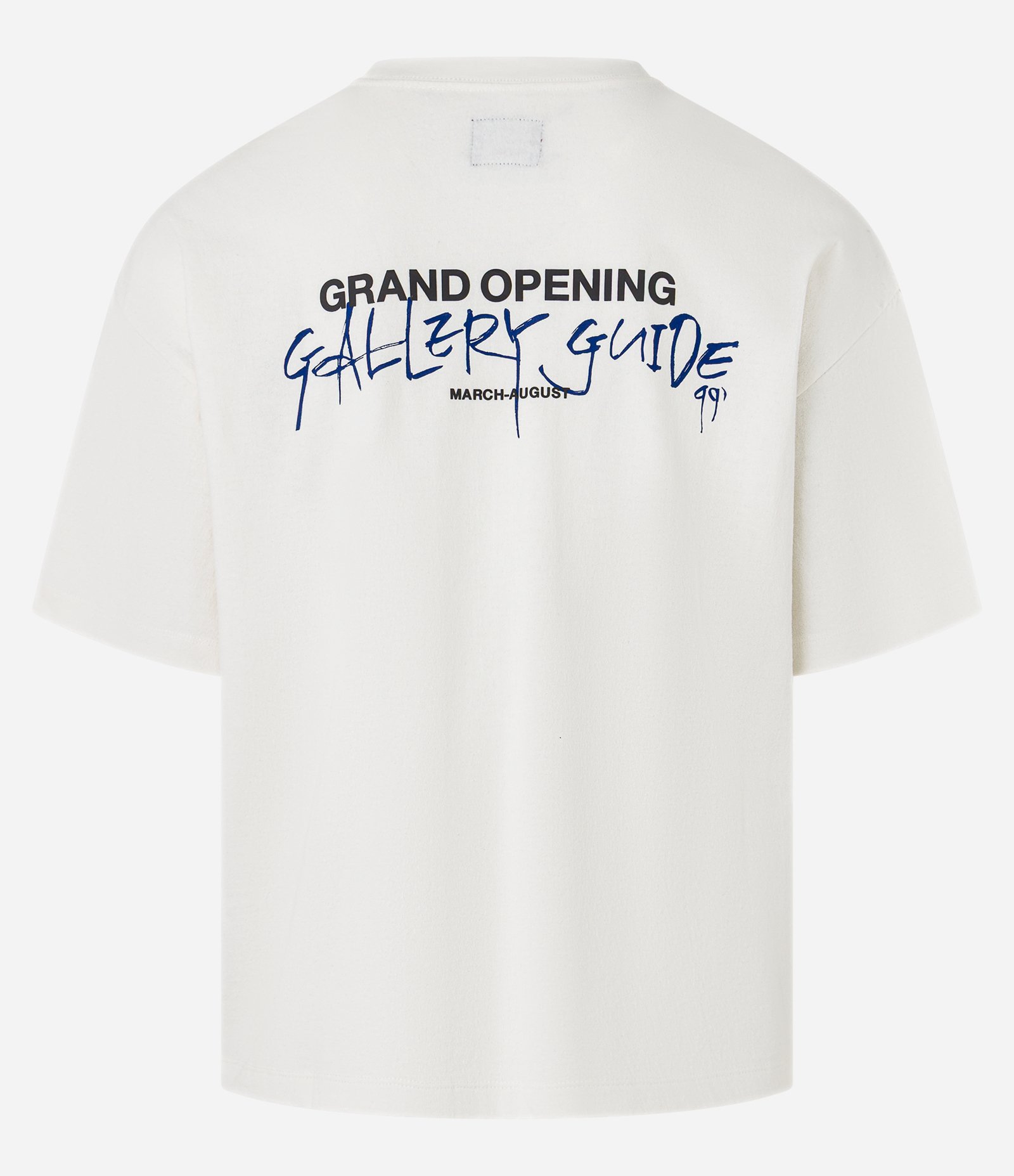 Camiseta Overboxy em Algodão com Estampa Lettering Off White 8