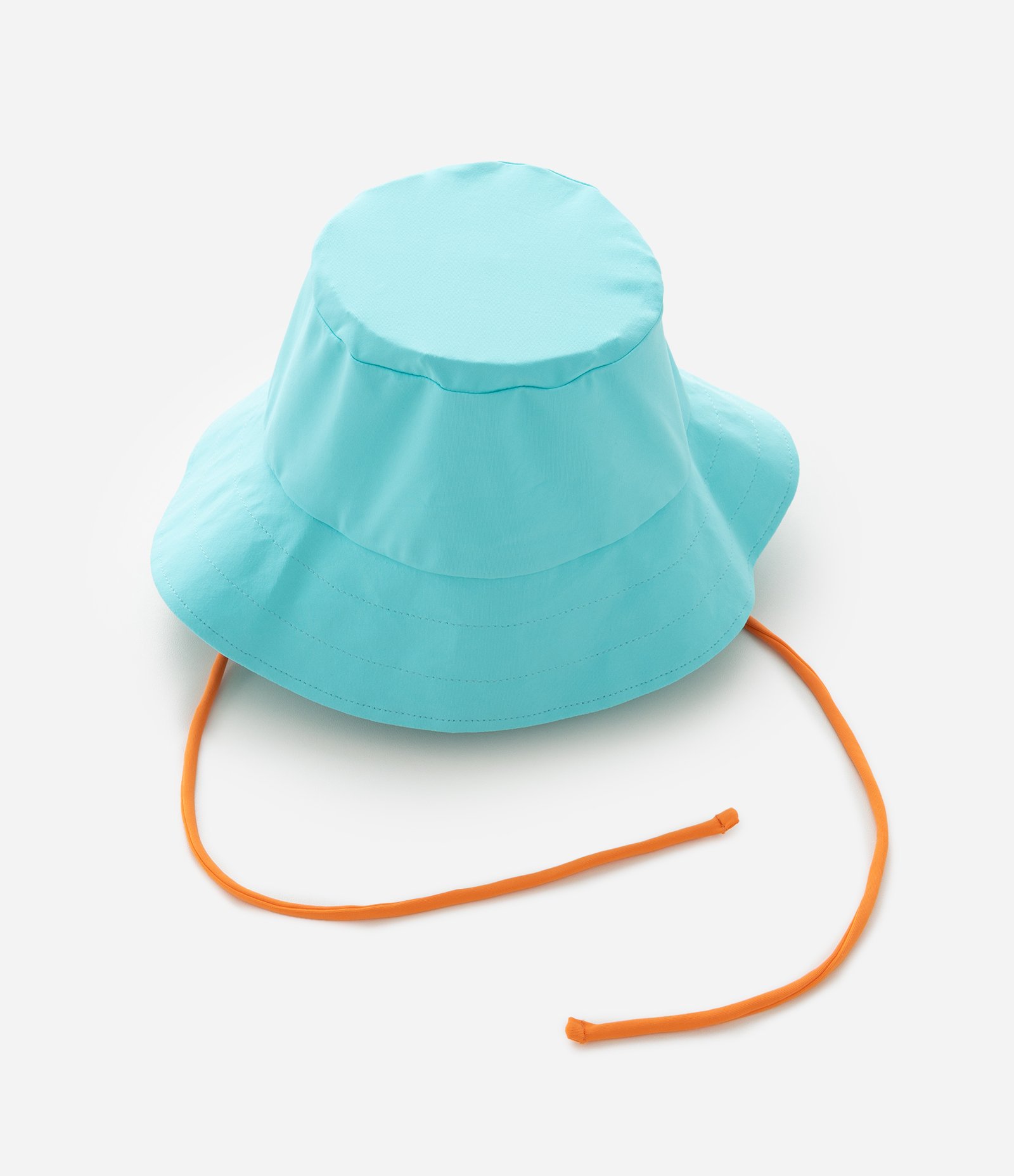 Conjunto Infantil com Proteção UV e Estampa Siri - Tam 6 meses a 4 Anos Azul/Laranja 12