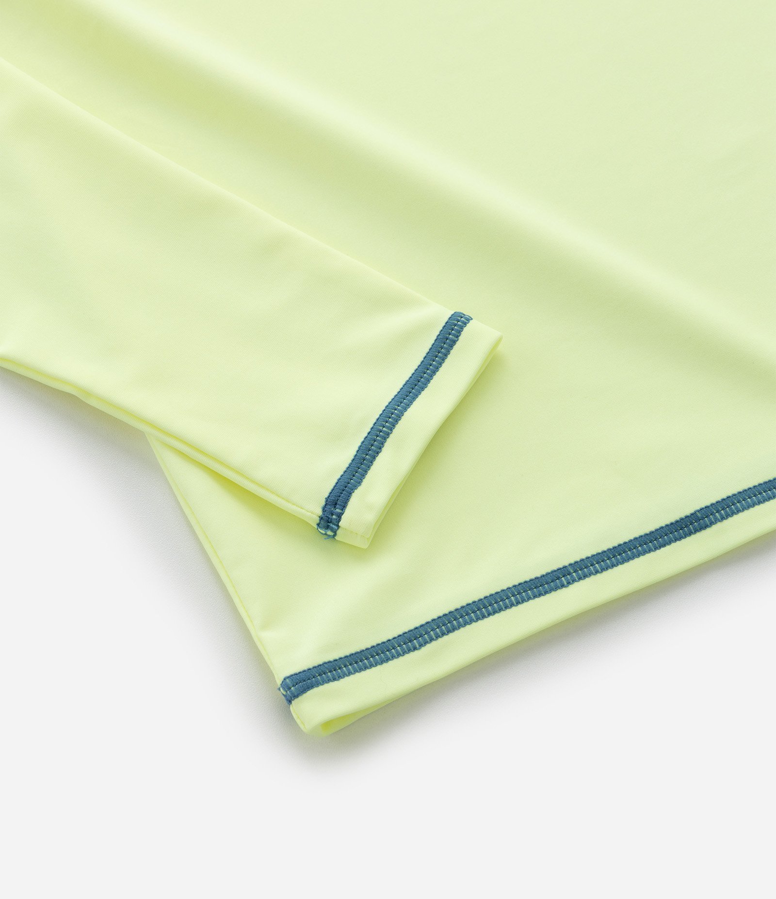 Conjunto Infantil com Proteção UV e Estampa Listras - Tam 5 a 14 Anos Amarelo/Azul 9