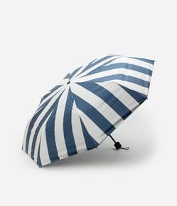 Sombrinha com Estampa de Listras